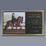 CC Recognition Horse Plate 